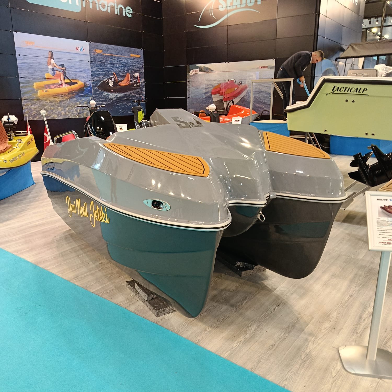 Tender Jet Fiberglass Luxury Speed Boat High-End Yacht Design